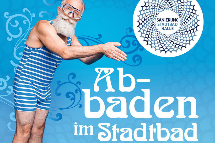 Eine Gestaltung zur Bewerbung des Events