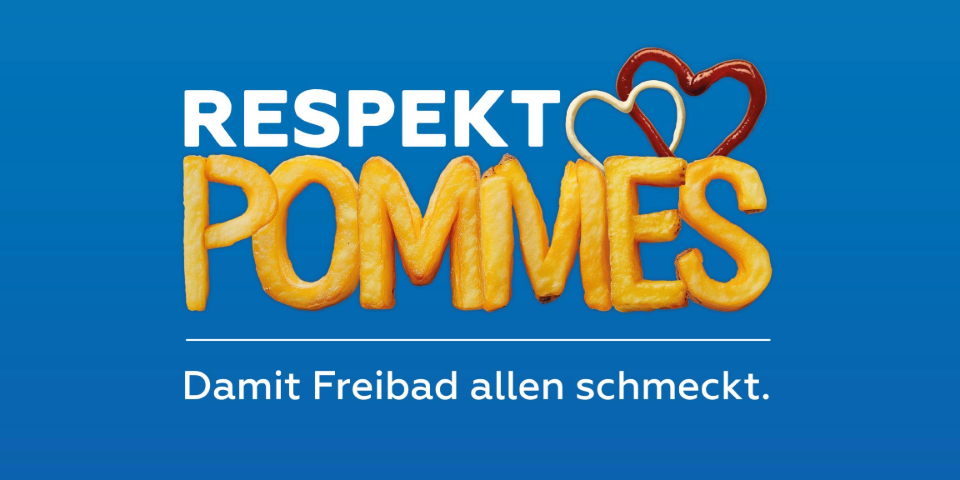Slogan: Egal für wen - Eine Portion Respekt gehört immer dazu